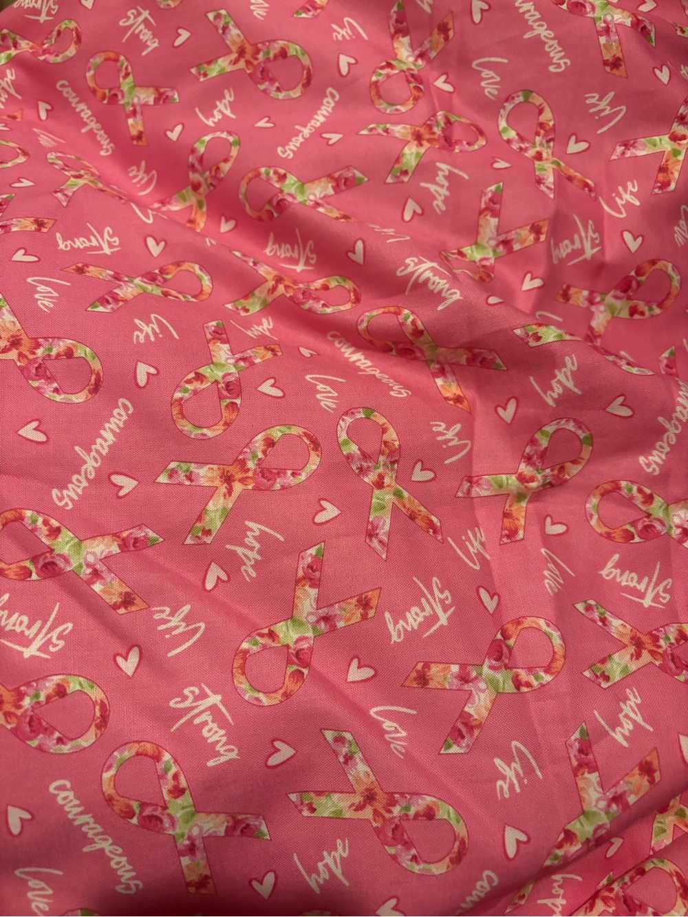 1 yard Windham Love Pink fabric